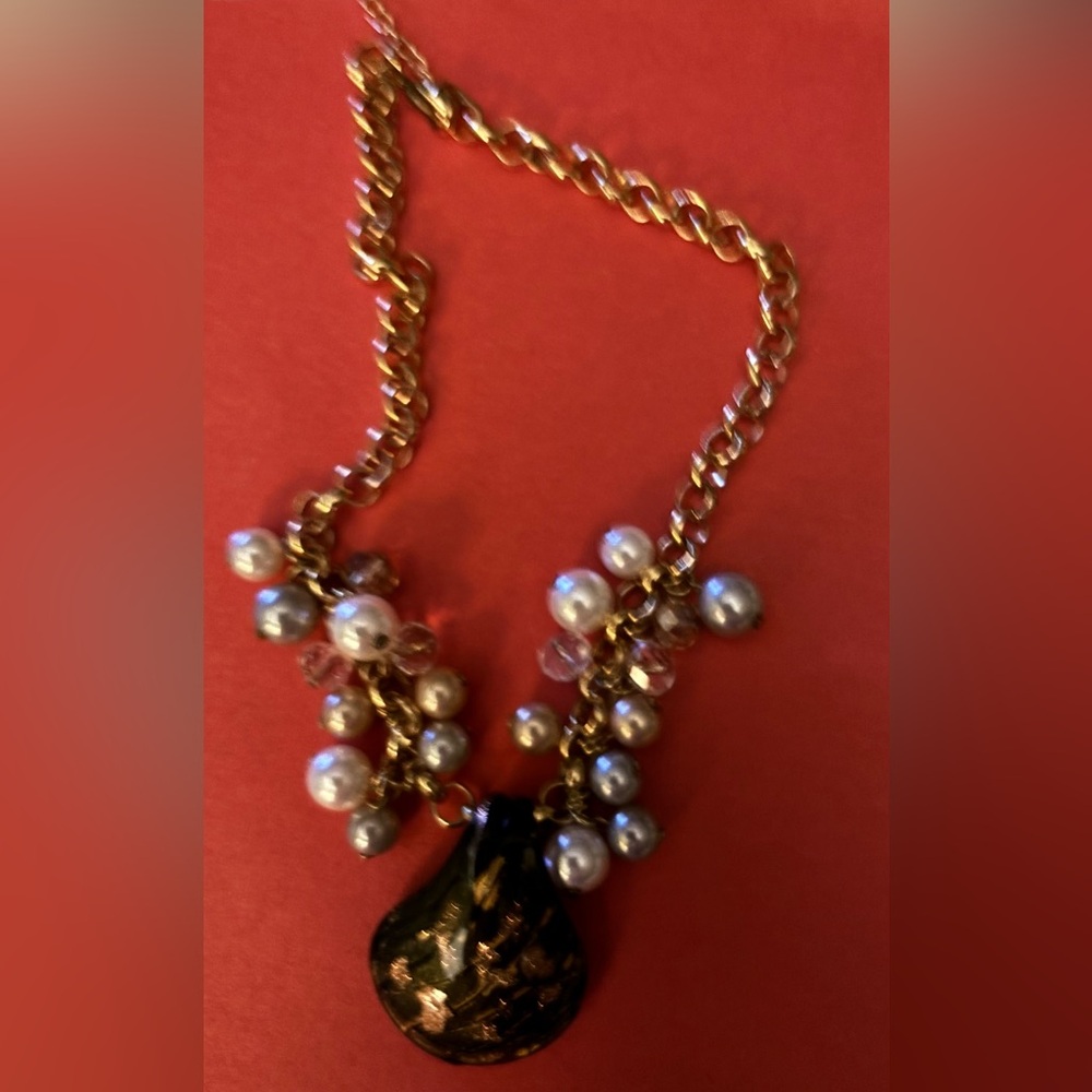 Cha Cha Faux Pearl Necklace